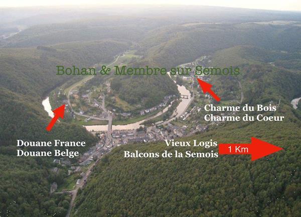 Grote foto bohan en membre sur semois 2 6 personen vakantie belgi