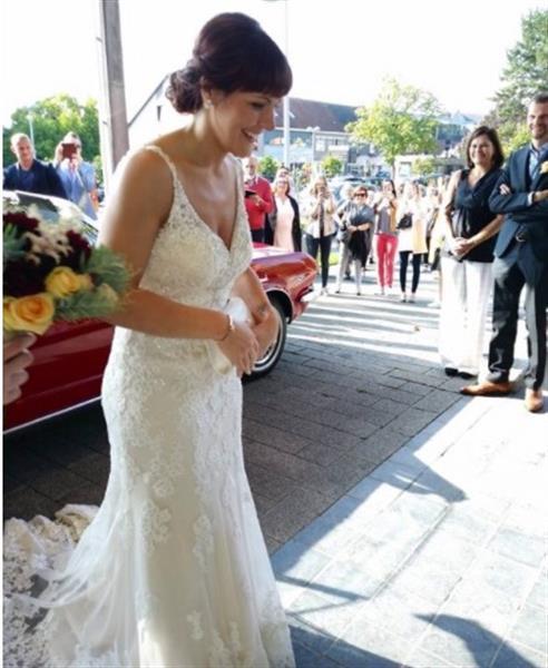 Grote foto trouwjurk stella york kleding dames trouwkleding