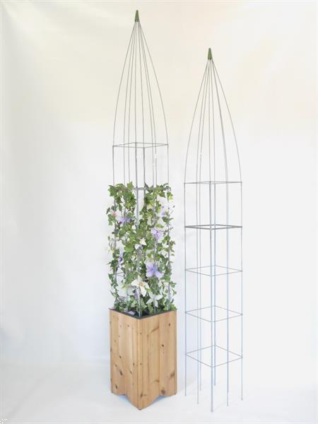 Gardengloss® Gecoate Stalen Heestersteunen (5 Stuks