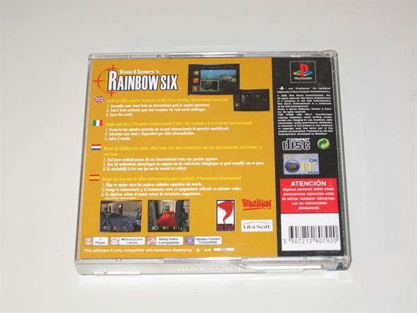 Grote foto tom clancy rainbow six ps1 spelcomputers games playstation