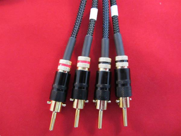 Grote foto luidsprekerkabels bi wire bi amp 4 x 4 mm audio tv en foto kabels