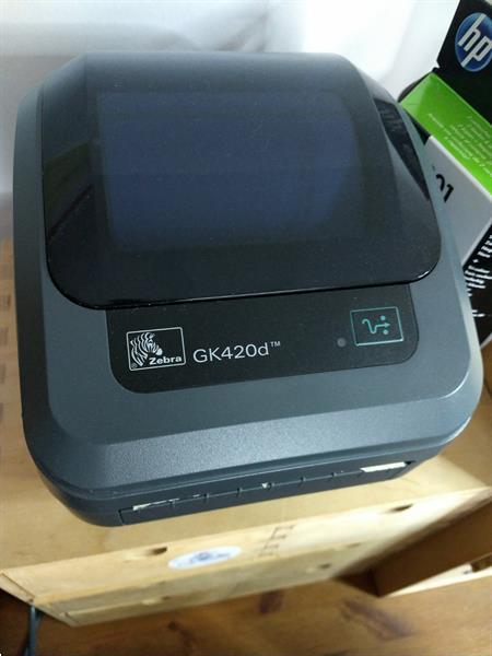 Grote foto labelprinter zdesigner gk420d etiketten computers en software printers