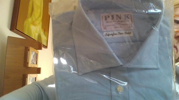 Grote foto hemd pink kleding heren overhemden
