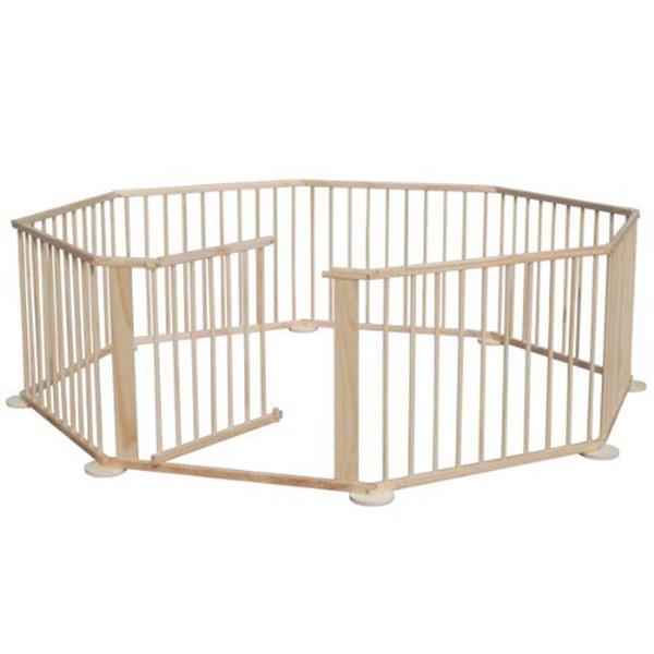 Playpen Grondbox "Octagon" 7,2m Naturel Inklapbaar Kopen Boxen