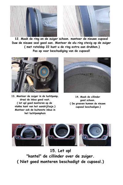 Grote foto range rover p38 compressor revisie set auto onderdelen overige auto onderdelen