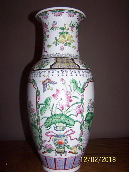 Grote foto chinese vaas met stempel antiek en kunst vazen