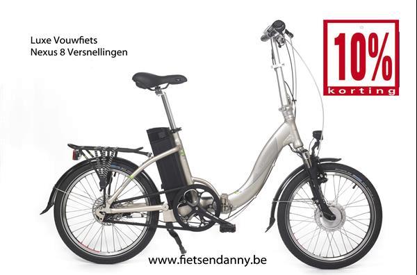 Grote foto luxe vouwfiets met lage opstap promo fietsen en brommers elektrische fietsen