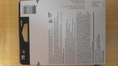 Grote foto hp tricolor nr 78 inktcartridge te koop computers en software inktcartridges
