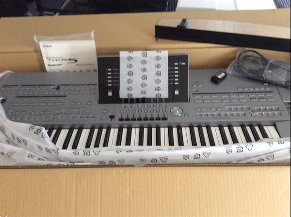 Grote foto yamaha tyros 5 keyboard synthesizer 76 muziek en instrumenten keyboards