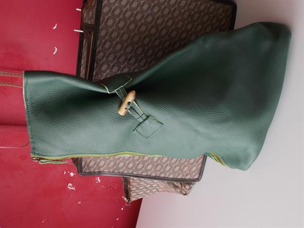 Grote foto groene tas kleding dames damestassen