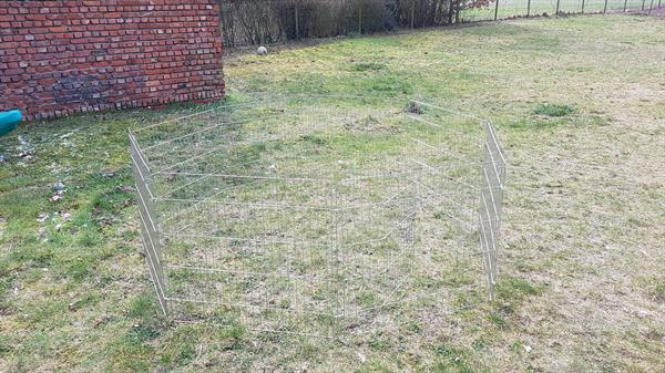 Grote foto metalen park voor hondjes konijnen kippen... dieren en toebehoren hokken en kooien