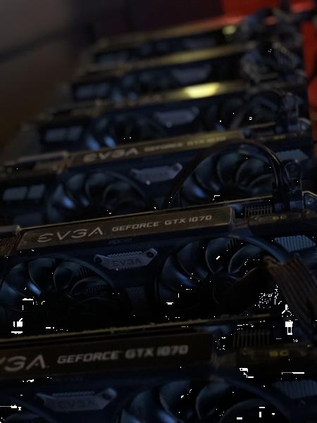 Grote foto nvidia 6x gtx1070 8gb computers en software videokaarten