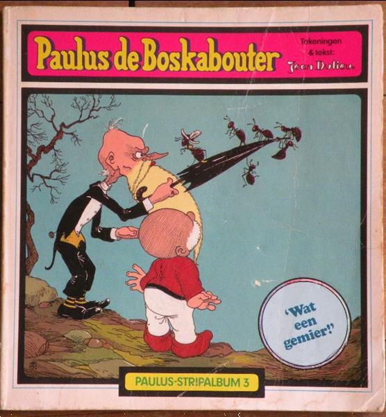 Grote foto paulus de boskabouter wat een gemier . 1972. boeken stripboeken