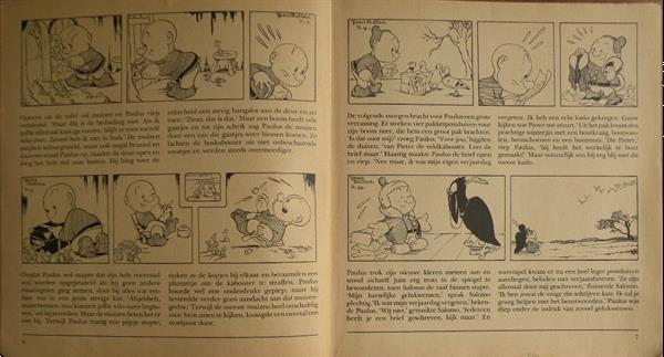 Grote foto paulus de boskabouter wat een gemier . 1972. boeken stripboeken