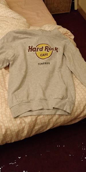 Grote foto hard rock caf hoodie large kleding heren truien en vesten