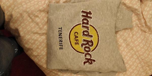 Grote foto hard rock caf hoodie large kleding heren truien en vesten