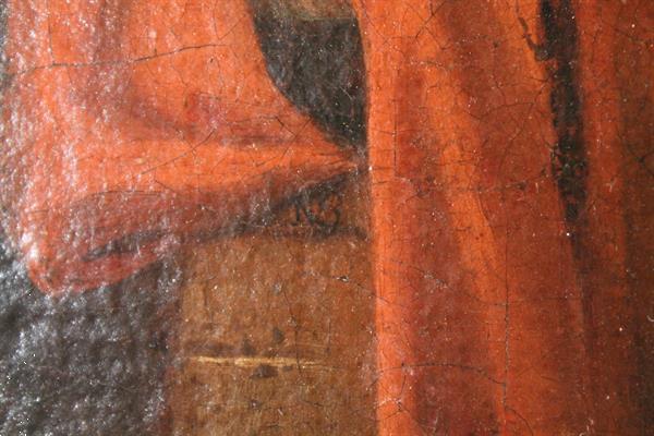 Grote foto antiek schilderij van nicolaes berchem huis en inrichting kunst