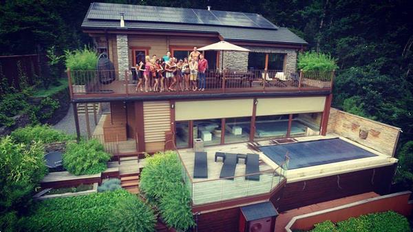 Grote foto ardennen te huur wellness villa in durbuy zicht vakantie belgi