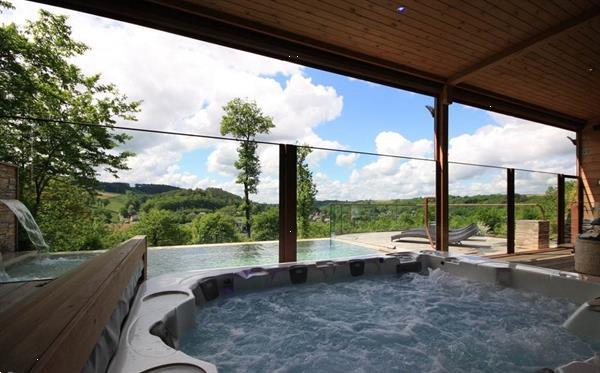 Grote foto ardennen te huur wellness villa in durbuy zicht vakantie belgi