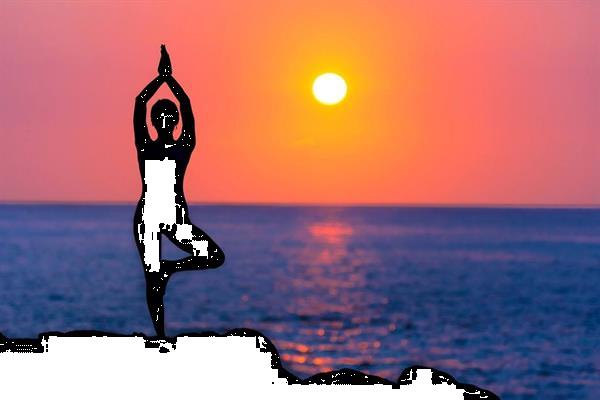Grote foto priv les yoga aan huis of in kleine groep diensten en vakmensen workshops