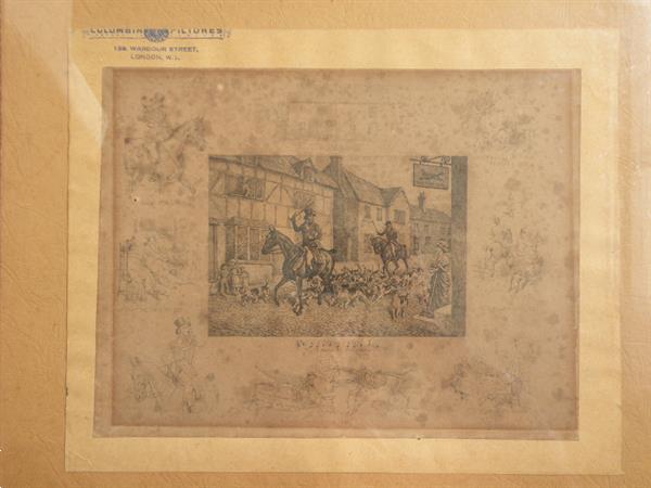 Grote foto gravure van frank palou. antiek en kunst etsen en gravures