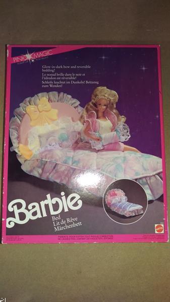 Grote foto barbie pink magic bed kinderen en baby poppen