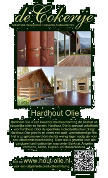 Grote foto hardhout olie 500 ml huis en inrichting overige huis en inrichting