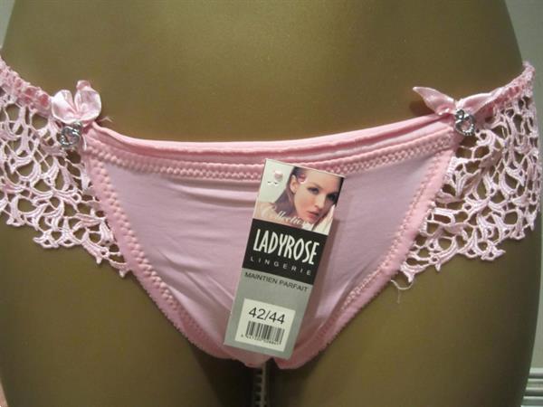 Grote foto superchique roze bh met kant en slip 80b kleding dames ondergoed