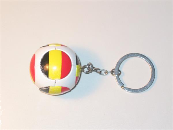 Grote foto sleutelhanger voetbal belgi verzamelen sleutelhangers