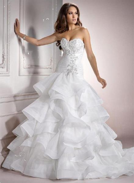 Grote foto sale prinsessen trouwjurk mt 36 38 40 kleding dames trouwkleding