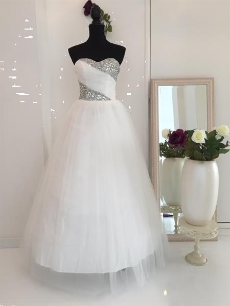 Grote foto sale prinsessen trouwjurk mt 34 36 38 40 kleding dames trouwkleding