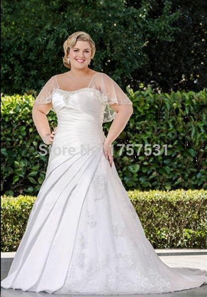 Grote foto aanbieding grote maat bruidsjurk mt 50 52 54 56 kleding dames trouwkleding