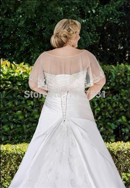 Grote foto aanbieding grote maat bruidsjurk mt 50 52 54 56 kleding dames trouwkleding