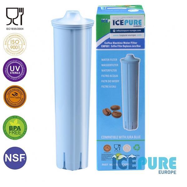 Grote foto icepure waterfilter cmf001 voor jura blue witgoed en apparatuur koffiemachines en espresso apparaten