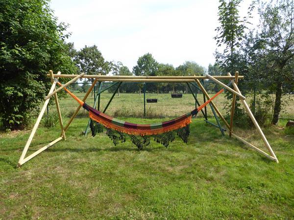 Grote foto hangmat constructie tuin en terras overige tuin en terras
