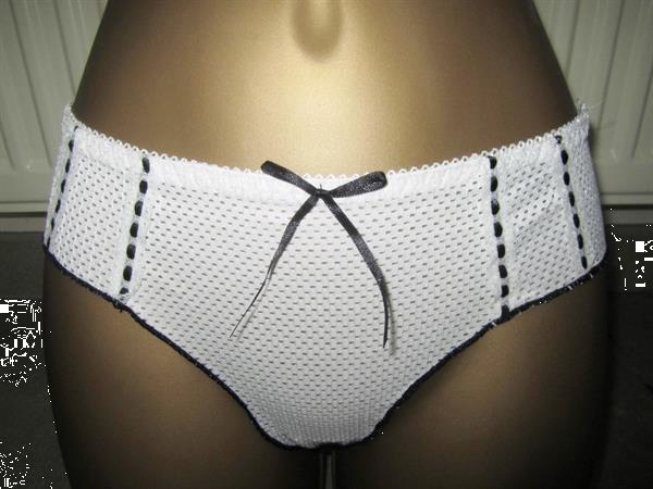 Grote foto romantische witte bh en string voor a cups kleding dames ondergoed en lingerie