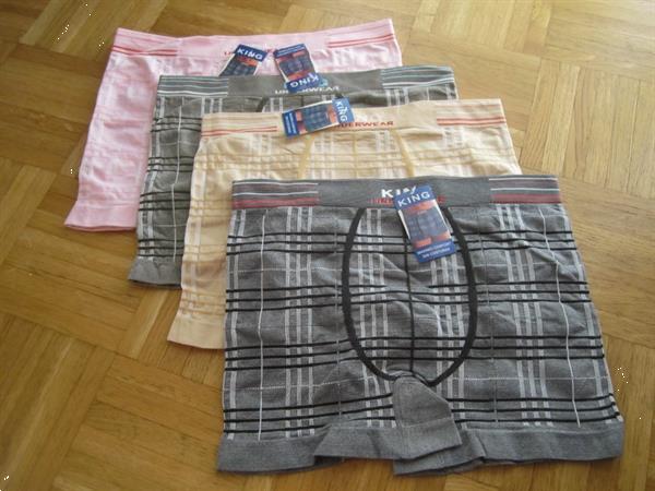 Grote foto 4 nieuwe heren boxers diverse kleuren l xl kleding heren ondergoed