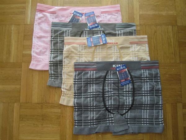 Grote foto 4 nieuwe heren boxers diverse kleuren l xl kleding heren ondergoed