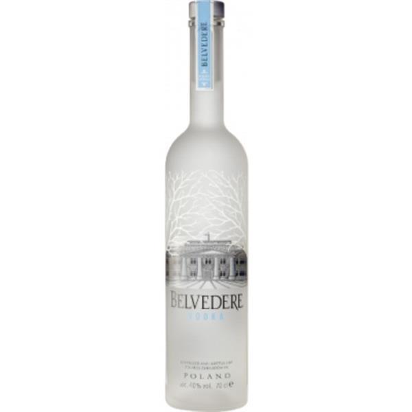 Grote foto bouteille belvedere vodka vide flessen diversen overige diversen