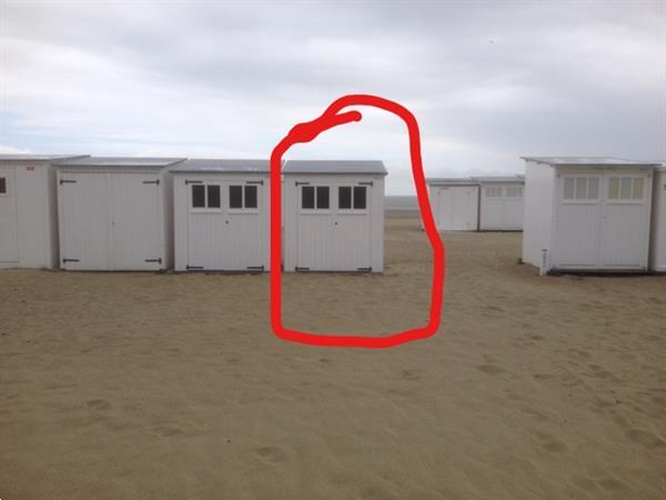 Grote foto strandcabine knokke heist vakantie belgi