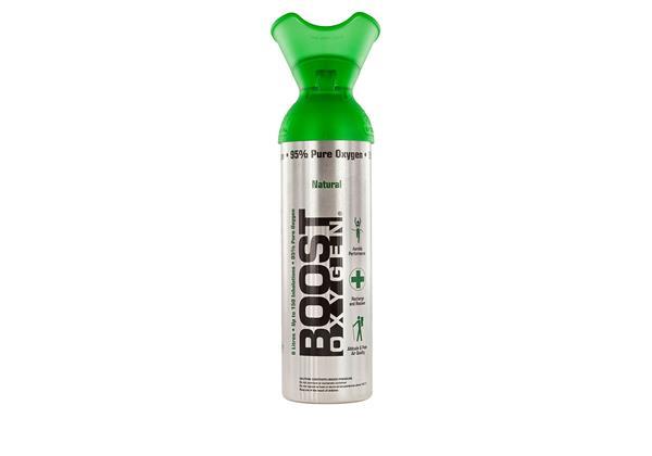 Grote foto boost 9l pure zuurstof 95 zuiver in handige fles sport en fitness fietsen en wielrennen