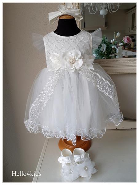 Grote foto doopkleding doopkleed bruidsmeisjes kleedje kinderen en baby maat 62