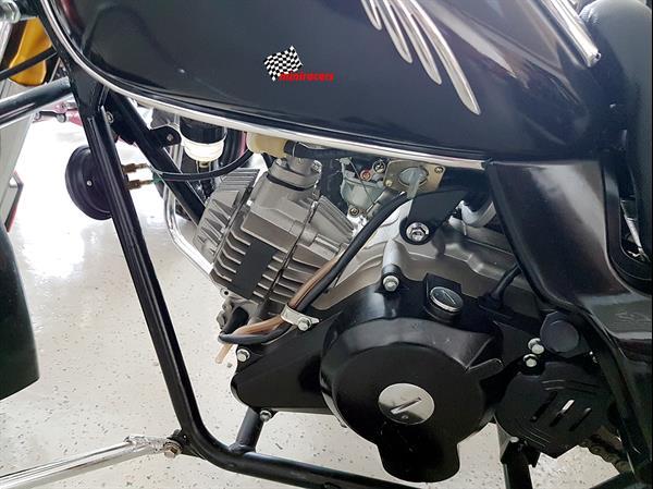 Grote foto mini harley chopper kinderen en baby space scooters