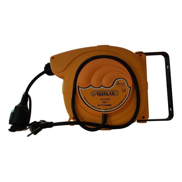 Grote foto haspel verlengsnoer 12 meter zelfoprollend doe het zelf en verbouw lasapparaten