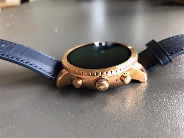 Grote foto smartwatch fossil q gen 3 smartwatch gold rose sieraden tassen en uiterlijk dames