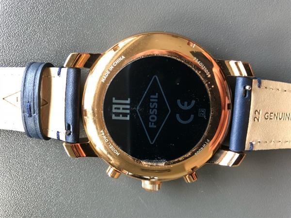 Grote foto smartwatch fossil q gen 3 smartwatch gold rose sieraden tassen en uiterlijk dames