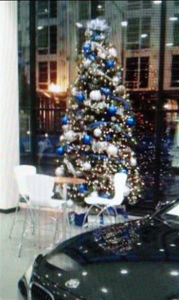 Grote foto levering van huur kerstbomen met versiering diversen kerst