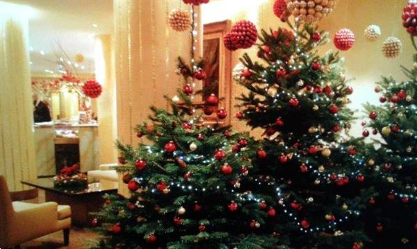 Grote foto kerstbomen en decoraties te huur bij u geleverd antiek en kunst decoraties