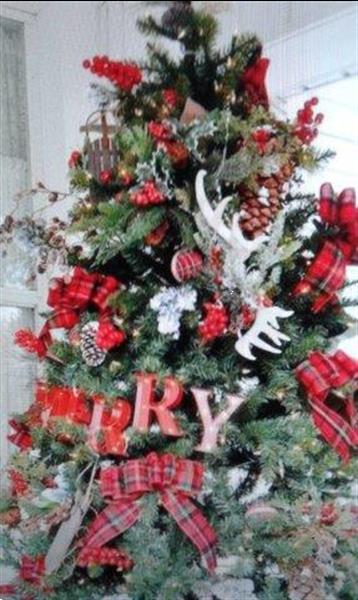 Grote foto een versierde kerstboom huren voor je feest... diensten en vakmensen themafeestjes