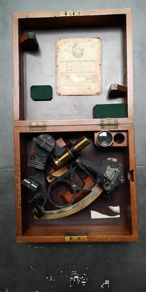 Grote foto sextant 1946 antiek en kunst gereedschap en instrumenten